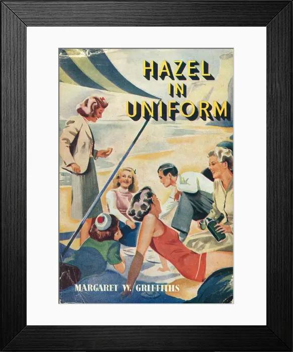 Framed Print : WW2 - Hazel In Uniform Framed Print : WW2 - Hazel In Uniform
