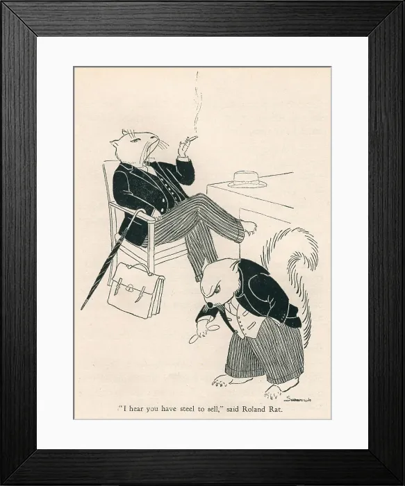 Framed Print : Alican Land, Roland Rat Framed Print : Alican Land, Roland Rat