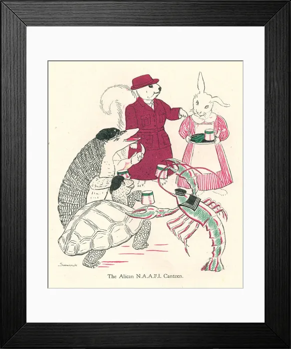 Framed Print : Alican Land, N. A. A. F. I. Canteen Framed Print : Alican Land, N. A. A. F. I. Canteen