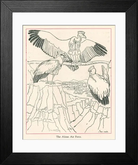 Framed Print : The Alican Air Force Framed Print : The Alican Air Force