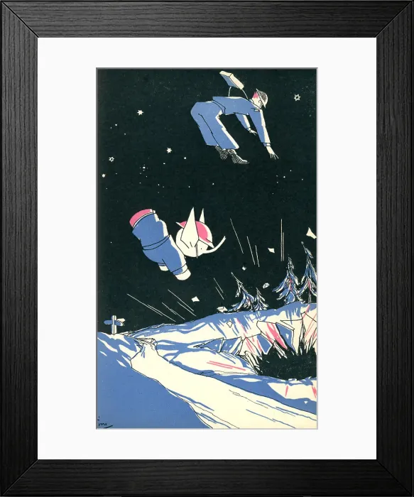 Framed Print : WW2 - Mumfie Marches On Framed Print : WW2 - Mumfie Marches On