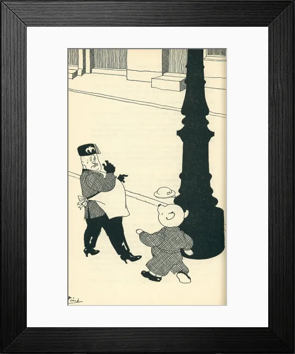 Framed Print : WW2 - Mumfie Marches On Framed Print : WW2 - Mumfie Marches On