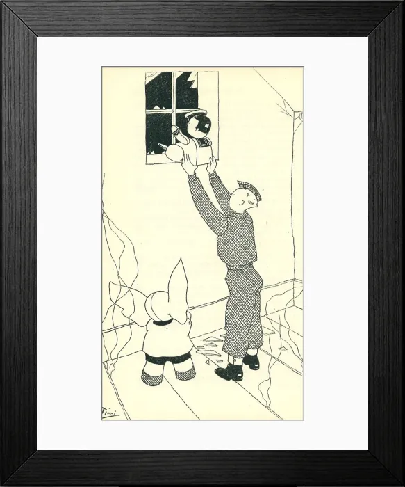 Framed Print : WW2 - Mumfie Marches On Framed Print : WW2 - Mumfie Marches On