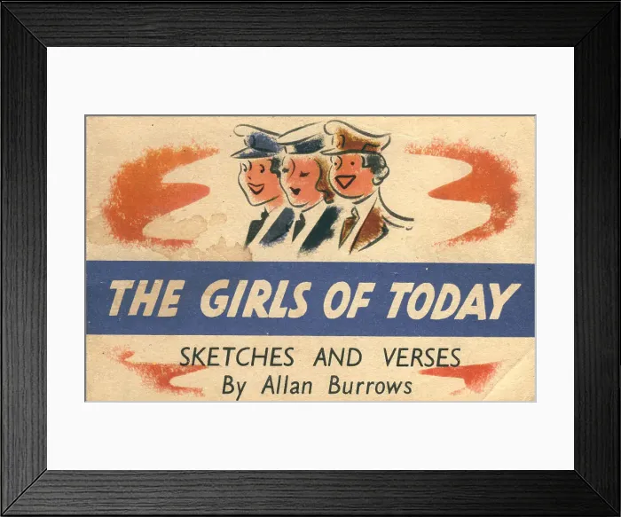Framed Print : WW2 - The Girls Of Today Framed Print : WW2 - The Girls Of Today