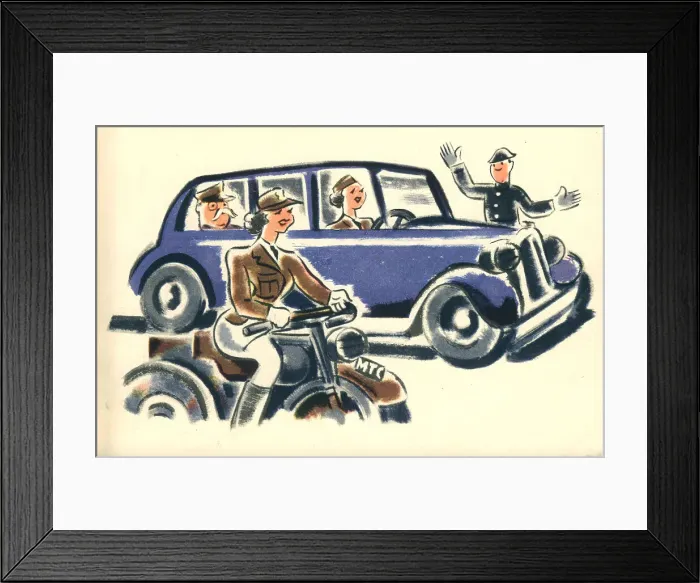 Framed Print : WW2 - The Girls Of Today, M. T. C Framed Print : WW2 - The Girls Of Today, M. T. C