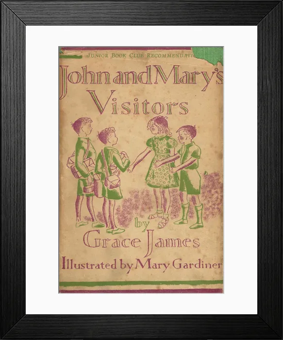 Framed Print : WW2 - John And Mary's Visitors