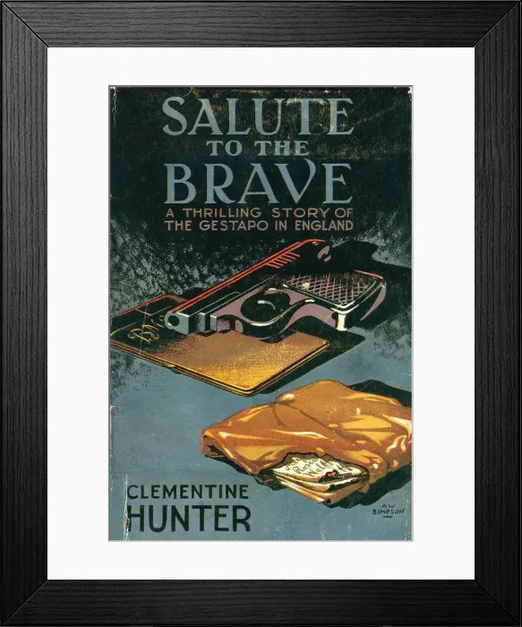 Framed Print : WW2 - Salute To the Brave Framed Print : WW2 - Salute To the Brave