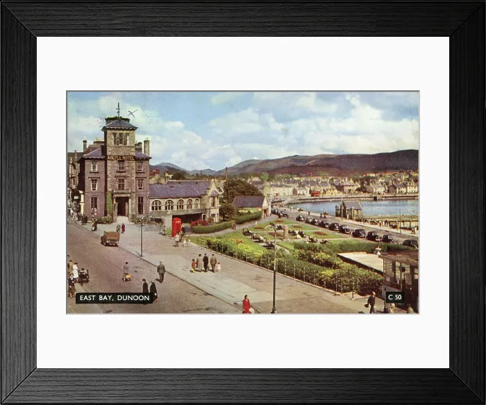 Framed Print : East Bay, Dunoon, Scotland Framed Print : East Bay, Dunoon, Scotland