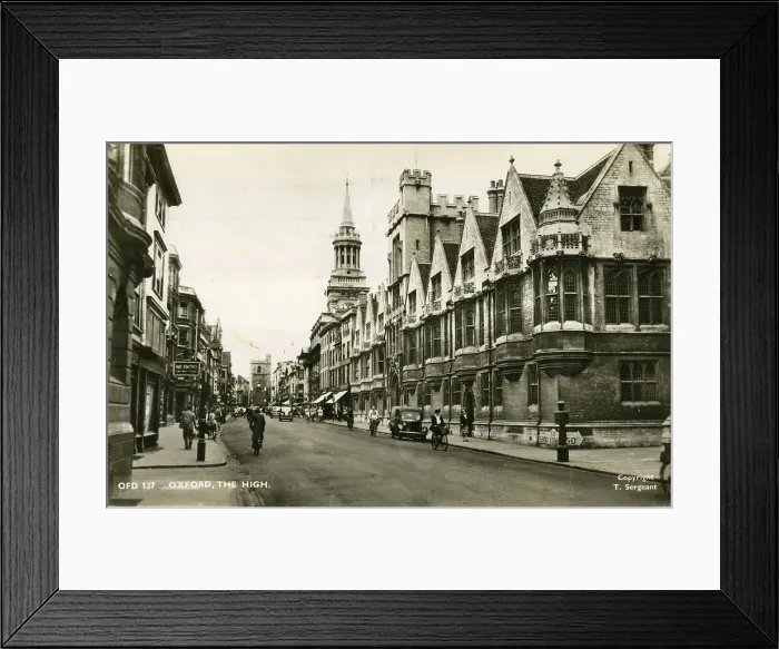 Framed Print : High Street, Oxford Framed Print : High Street, Oxford