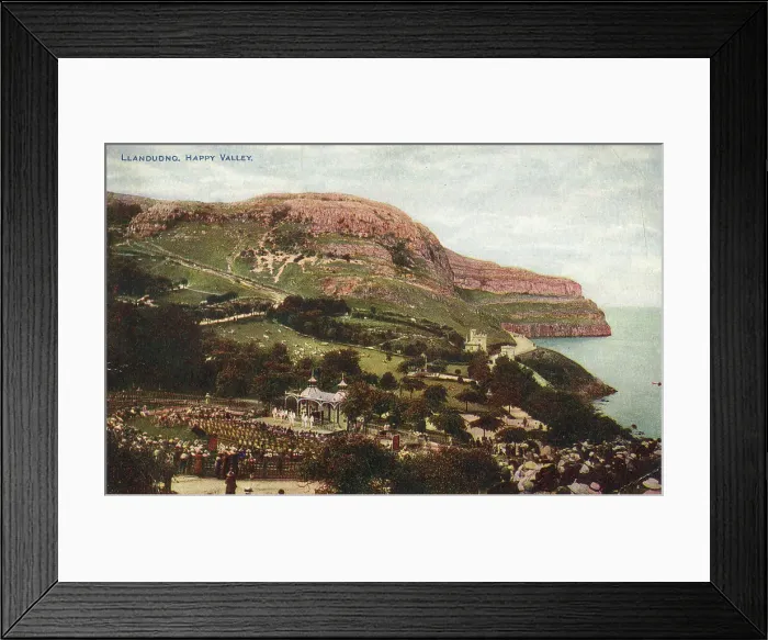 Framed Print : Happy Valley, Llandudno, Wales Framed Print : Happy Valley, Llandudno, Wales