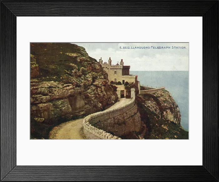 Framed Print : Telegraph Station, Llandudno, Wales Framed Print : Telegraph Station, Llandudno, Wales