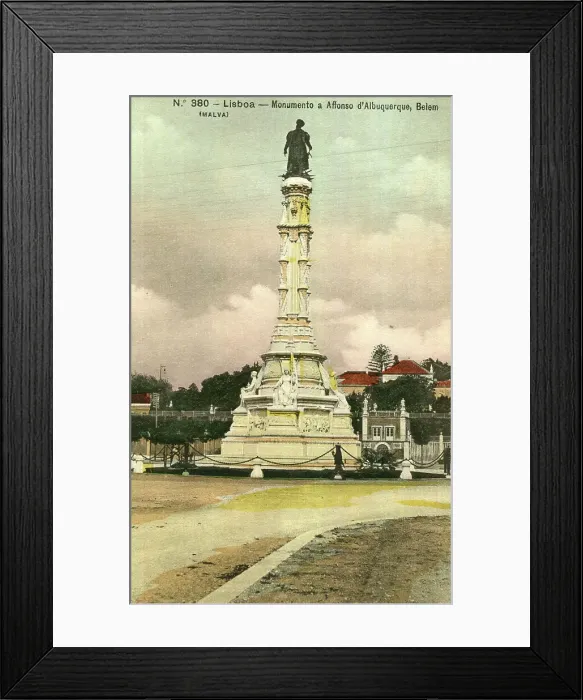 Framed Print : Monument to Afonso de Albuquerque, Belem, Lisbon, Portugal Framed Print : Monument to Afonso de Albuquerque, Belem, Lisbon, Portugal