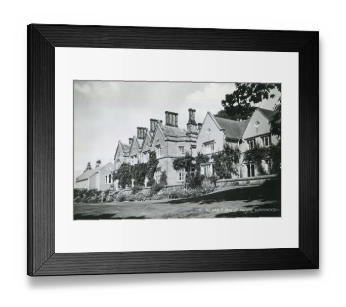 Framed Print : St Michael's and St Faith's, Burrswood Hospital, Kent Framed Print : St Michael's and St Faith's, Burrswood Hospital, Kent