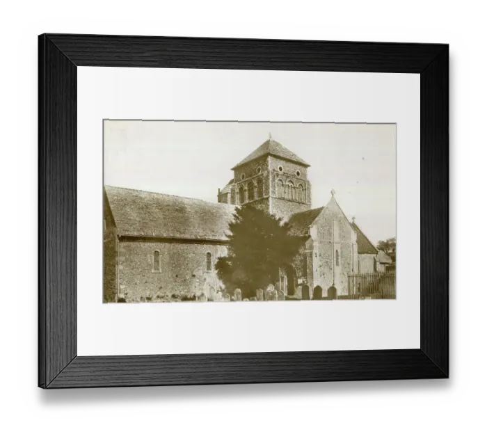 Framed Print : St Nicolas Church, Old Shoreham, West Sussex Framed Print : St Nicolas Church, Old Shoreham, West Sussex