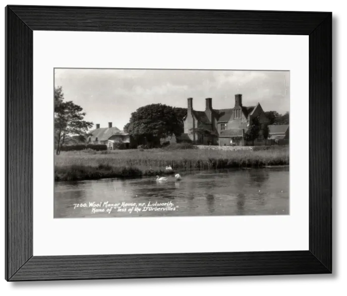 Framed Print : Woolbridge Manor House, near Lulworth, Dorset Framed Print : Woolbridge Manor House, near Lulworth, Dorset