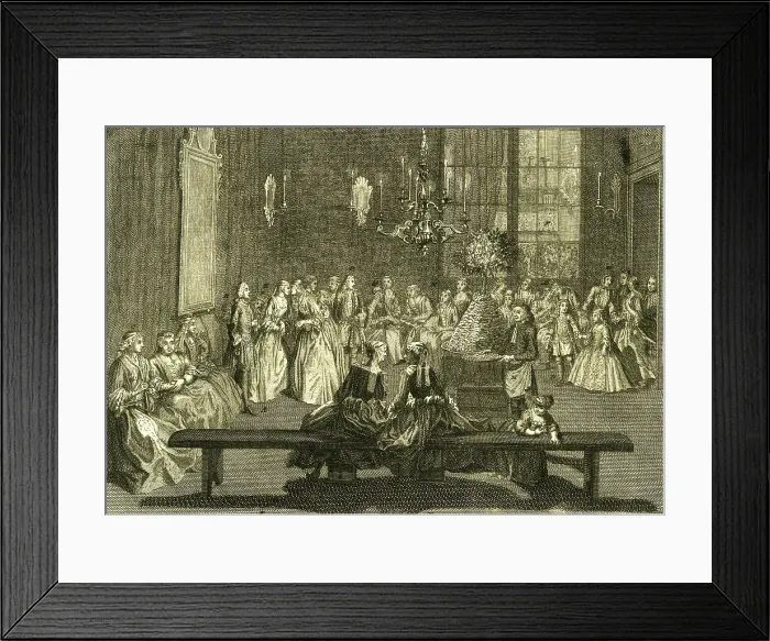Framed Print : Social gathering in Holland to celebrate an engagement Framed Print : Social gathering in Holland to celebrate an engagement