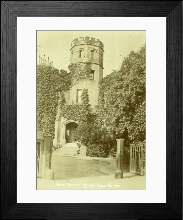 Framed Print : Headmaster's House, Rugby School, Warwickshire Framed Print : Headmaster's House, Rugby School, Warwickshire