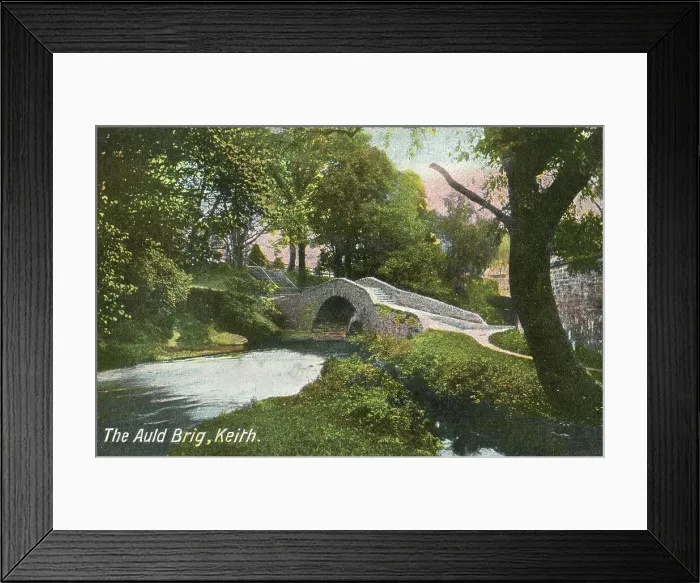 Framed Print : The Auld Brig, Keith, Old Bridge of Keith, Moray, Scotland Framed Print : The Auld Brig, Keith, Old Bridge of Keith, Moray, Scotland