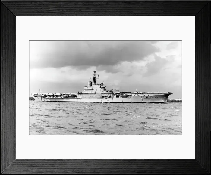 Framed Print : HMS Albion R07 Framed Print : HMS Albion R07