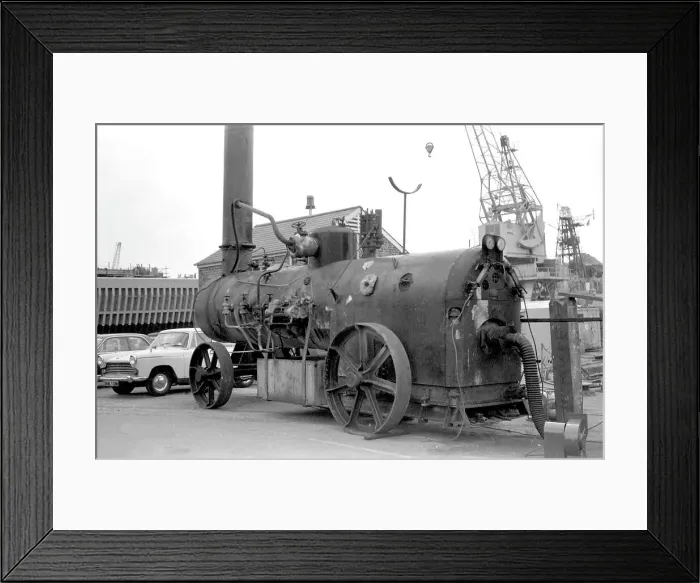 Framed Print : A portable steam boiler Framed Print : A portable steam boiler