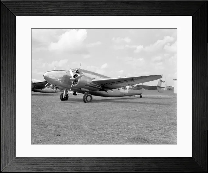 Framed Print : Lockheed 18 Lodestar N9932F Framed Print : Lockheed 18 Lodestar N9932F