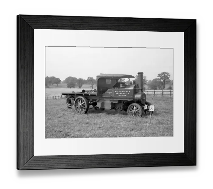 Framed Print : Foden Steam Wagon DD 4894 - number 848 Framed Print : Foden Steam Wagon DD 4894 - number 848