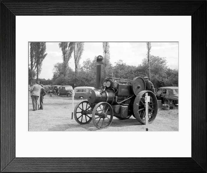 Framed Print : Aveling and Porter Tractor D 7078 - number 7898 Margaret Framed Print : Aveling and Porter Tractor D 7078 - number 7898 Margaret