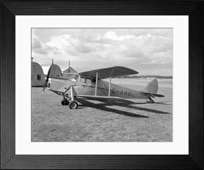 Framed Print : de Havilland DH. 87 Hornet Moth G-AHBL Framed Print : de Havilland DH. 87 Hornet Moth G-AHBL