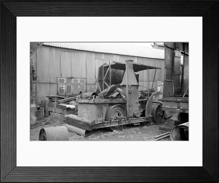 Framed Print : Aveling and Porter tandem road roller reg. XP 237 Framed Print : Aveling and Porter tandem road roller reg. XP 237