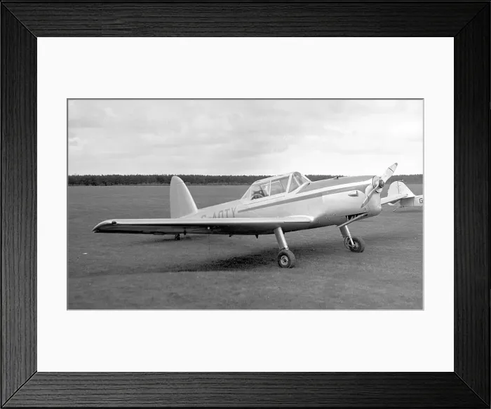 Framed Print : de Havilland DHC-1 Chipmunk 22 G-AOTY Framed Print : de Havilland DHC-1 Chipmunk 22 G-AOTY