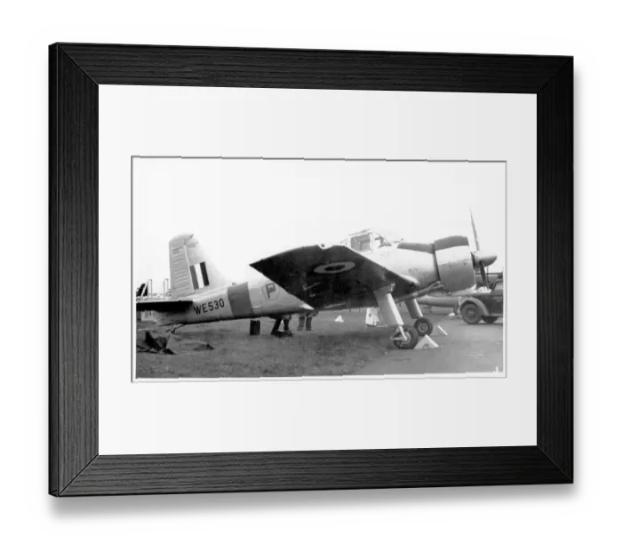 Framed Print : Percival P. 56 Mk. 1 WE530 Framed Print : Percival P. 56 Mk. 1 WE530