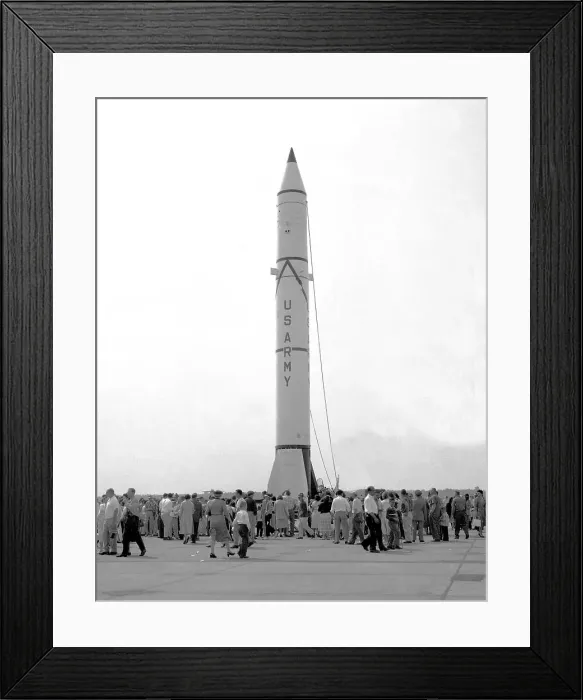 Framed Print : Chrysler PGM-11 Redstone Framed Print : Chrysler PGM-11 Redstone