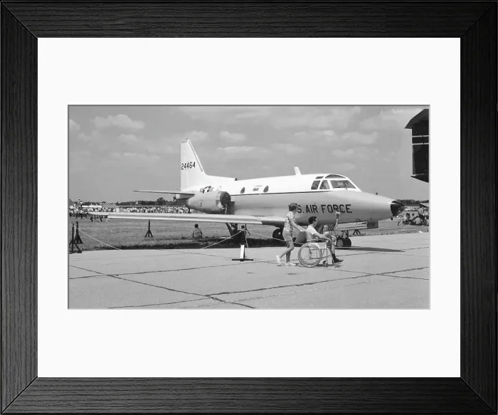 Framed Print : North American T-39A Sabreliner 62-4464 Framed Print : North American T-39A Sabreliner 62-4464