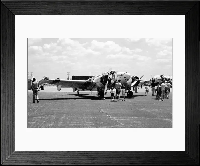 Framed Print : Beechcraft C-45H Expeditor N8640E Framed Print : Beechcraft C-45H Expeditor N8640E