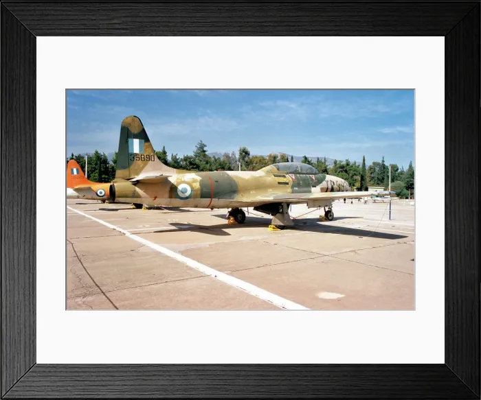 Framed Print : Lockheed T-33A Shooting Star 35890 Framed Print : Lockheed T-33A Shooting Star 35890