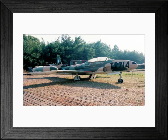 Framed Print : Lockheed T-33A Shooting Star 16714