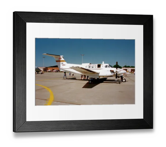 Framed Print : Beech C-12F Huron 84-00154 Framed Print : Beech C-12F Huron 84-00154