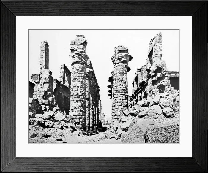 Framed Print : Hall of Columns, Great Hypostyle, Karnak, Egypt Framed Print : Hall of Columns, Great Hypostyle, Karnak, Egypt