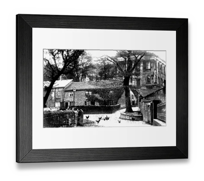 Framed Print : Captain's Fold, Rawtenstall, Victorian period Framed Print : Captain's Fold, Rawtenstall, Victorian period