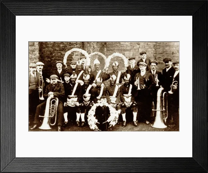 Framed Print : Boothfold Nutters, Waterfoot, Victorian period Framed Print : Boothfold Nutters, Waterfoot, Victorian period