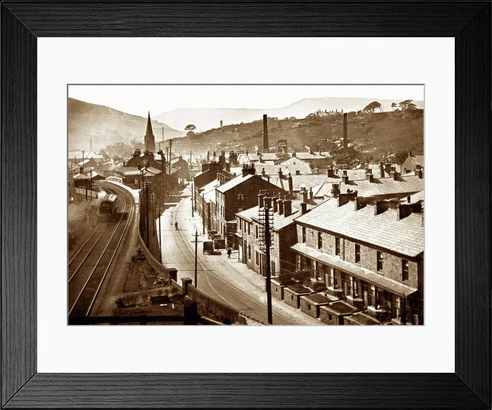 Framed Print : Waterfoot from the Glen, early 1900s Framed Print : Waterfoot from the Glen, early 1900s