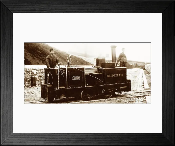 Framed Print : Construction of Clough Bottom Reservoir, Rossendale Framed Print : Construction of Clough Bottom Reservoir, Rossendale