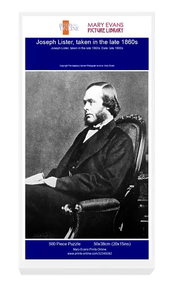 Joseph Lister, taken in the late 1860s