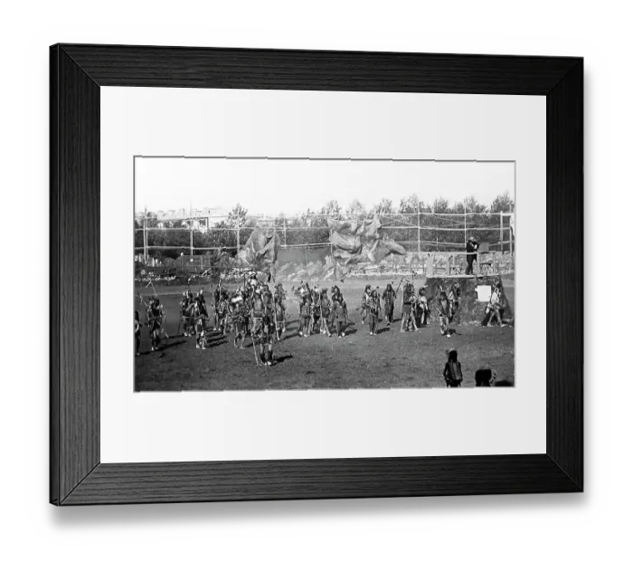 Framed Print : Buffalo Bill's Wild West Show in Paris in 1899 Framed Print : Buffalo Bill's Wild West Show in Paris in 1899
