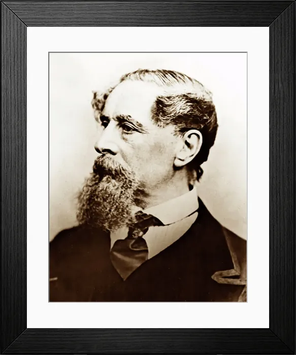 Framed Print : Charles Dickens Framed Print : Charles Dickens
