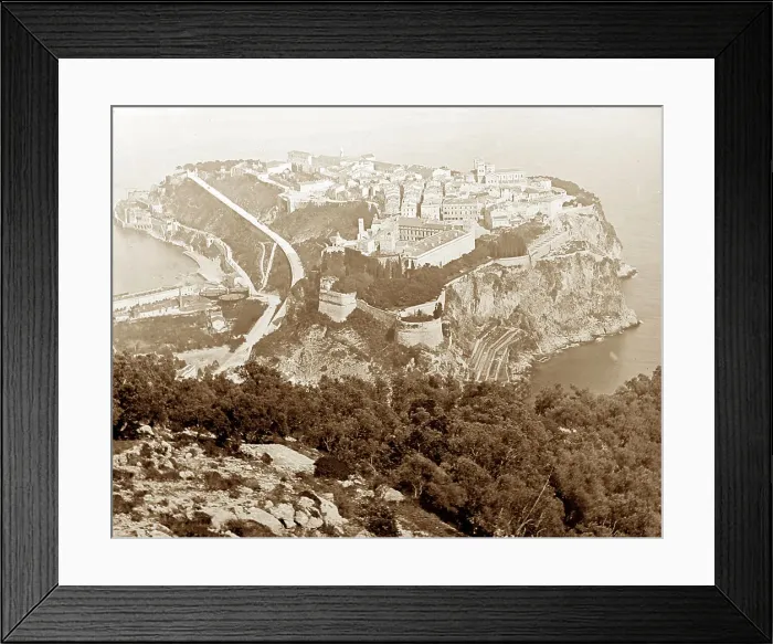 Framed Print : Monaco, Victorian period