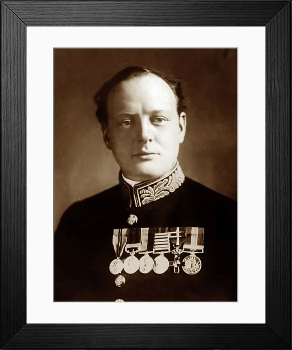 Framed Print : Winston Churchill Framed Print : Winston Churchill