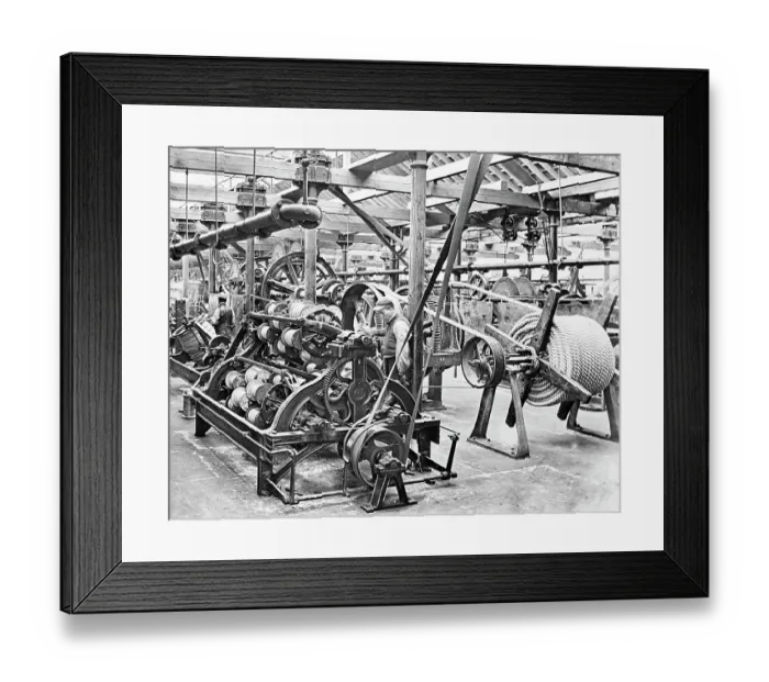 Framed Print : The Belfast Ropework Company Ltd. Belfast, Ireland Framed Print : The Belfast Ropework Company Ltd. Belfast, Ireland