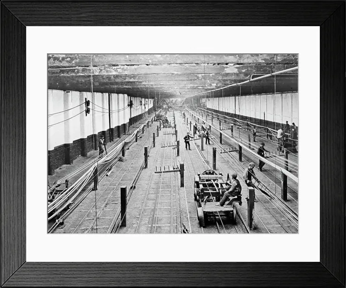 Framed Print : The Ropewalk, The Belfast Ropework Company Ltd. Belfast Framed Print : The Ropewalk, The Belfast Ropework Company Ltd. Belfast