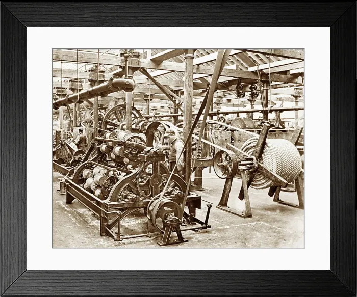Framed Print : The Belfast Ropework Company Ltd. Belfast, Ireland Framed Print : The Belfast Ropework Company Ltd. Belfast, Ireland